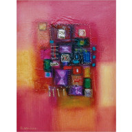 Tableau de LOKA DANA réf 321 (30 x 40 cm)