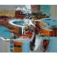 Tableau  de DARSANA réf 201 (80 x 80 cm)