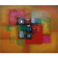 Tableau de LOKA DANA réf 261 (70 x 70 cm)