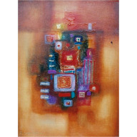 Tableau de LOKA DANA réf 317 (30 x 40 cm)