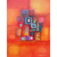 Tableau de LOKA DANA réf 281 (30 x 40 cm) 